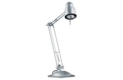 HOME Halogen Desk Lamp - Silver.